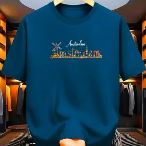 Drop Shoulder Tshirt with DTF Print